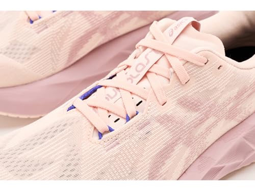 ASICS Women's NOVABLAST 5 Running Shoes, 9.5, Pearl Pink/MORGANITE