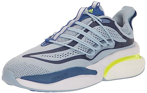 Adidas Mens Alphaboost V1 Wonder Blue/Lucid Lemon/Team Royal Blue 10.5