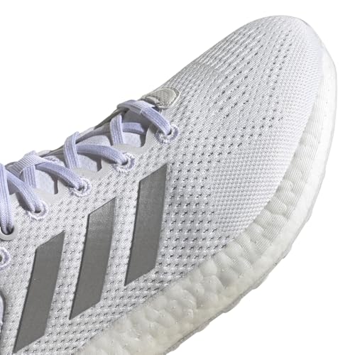 adidas Pureboost 21 Womens Shoes Size 7.5, Color: Grey/White