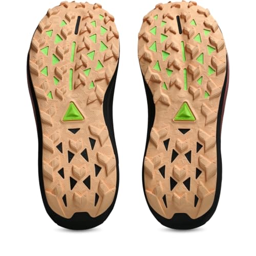 ASICS Women's Gel-Trabuco MT GTX Trail Running Shoes, 11, MORGANITE/Apricot Crush