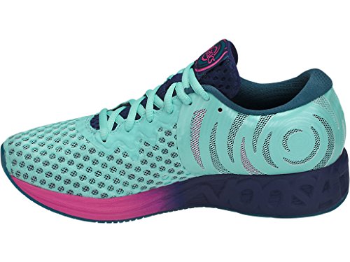ASICS Noosa FF 2 Women's Running Shoe, Aruba Blue/Indigo Blue/Fuchsia Purple, 7 M US