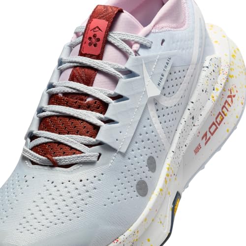 Nike Zegama 2 Women's Trail Running Shoes (FD5191-006, Pure Platinum/Football Grey/Pink Foam/White) Size 9.5 - alternate view 8