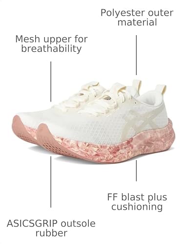 ASICS Women's Noosa TRI 16 Running Shoes, 10, Cream/Breeze