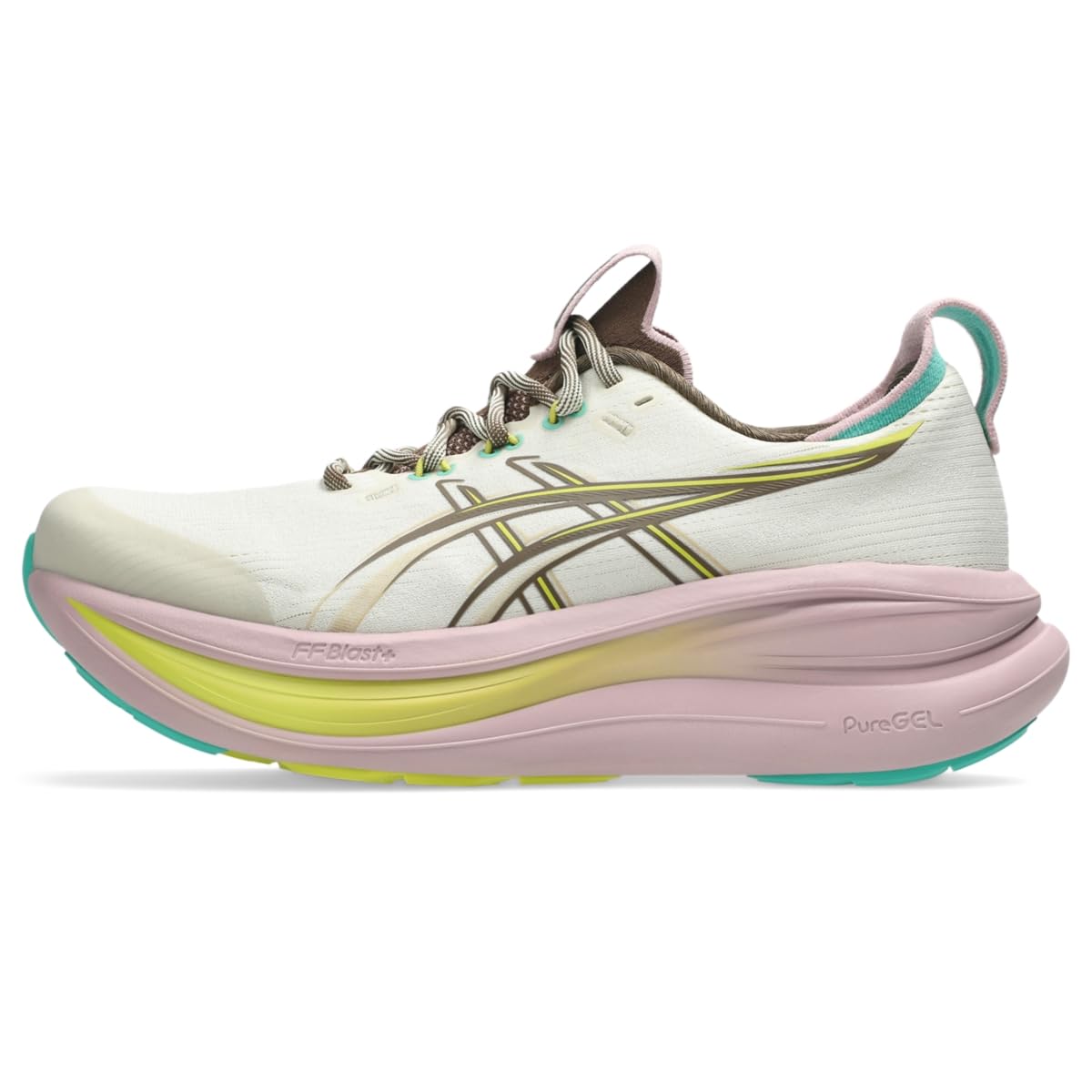 ASICS Women's Gel.Nimbus 28 Trail Running Shoes, 5.5, Light DUST/Clay Canyon