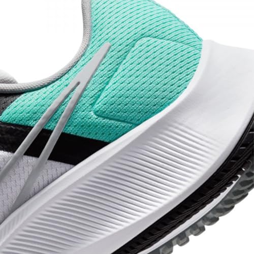 Nike Air Zoom Pegasus 38 Mens Running Trainers CW7356 Sneakers Shoes, White Wolf Grey Hyper Pink 102, 10.5
