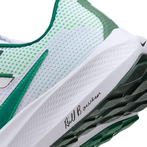 NIKE Men's Air Zoom Pegasus Sneaker, White Malachite Fir Green STRI, 11 US