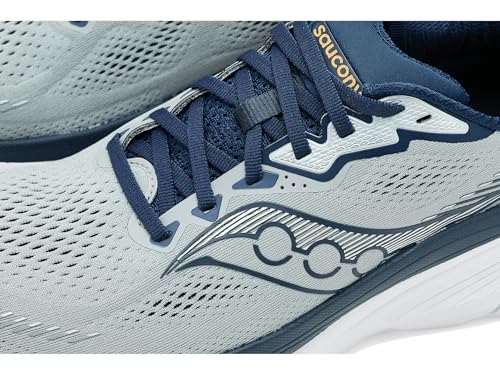 Saucony, Men, Guide 19, Fossil/Navy, 10.5, Medium