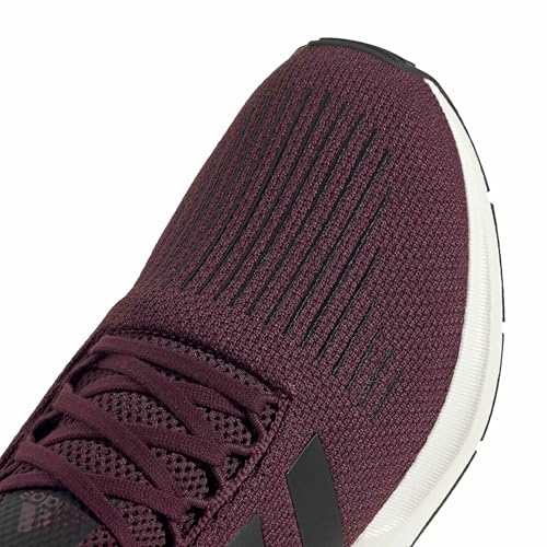 adidas Men's Swift Run 1.0, Maroon/Black/Off White, 10.5