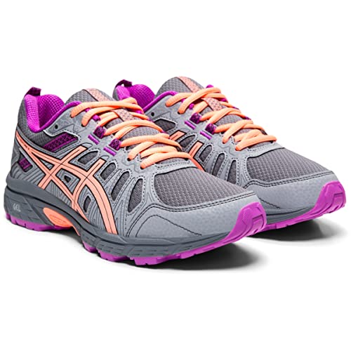 ASICS Girl's Gel-Venture 7 (Little Kid/Big Kid) Metropolis/Black 3 Little Kid M