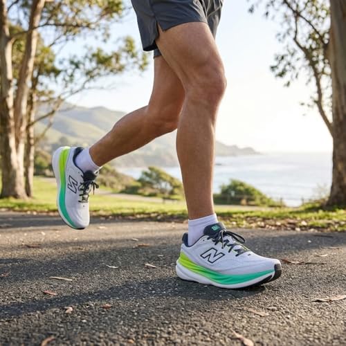 New Balance Men's Fresh Foam X 1080 V15 Running Shoe, Reflection/Graphite, 7 W