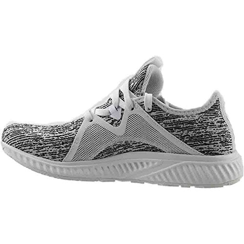 Adidas Performance Women's Edge lux 2 Shoe, White/White/Metallic Silver, 5 Medium US