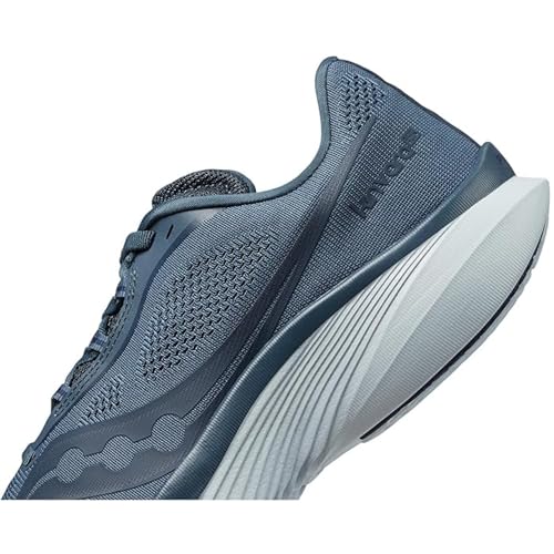Saucony Men's Kinvara 15 Sneaker, Dusk/Granite, 12.5