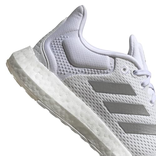 adidas Pureboost 21 Womens Shoes Size 7.5, Color: Grey/White