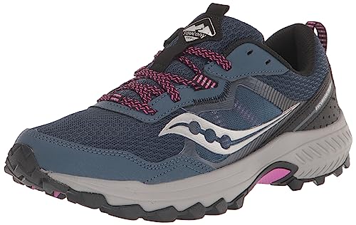 Saucony Women's Excursion Tr16 Sneaker, Navy/Razzle, 7.5