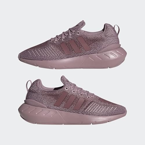 adidas Women's Swift Run 22 Sneaker, Magic Mauve/Magic Mauve/Burgundy, 8