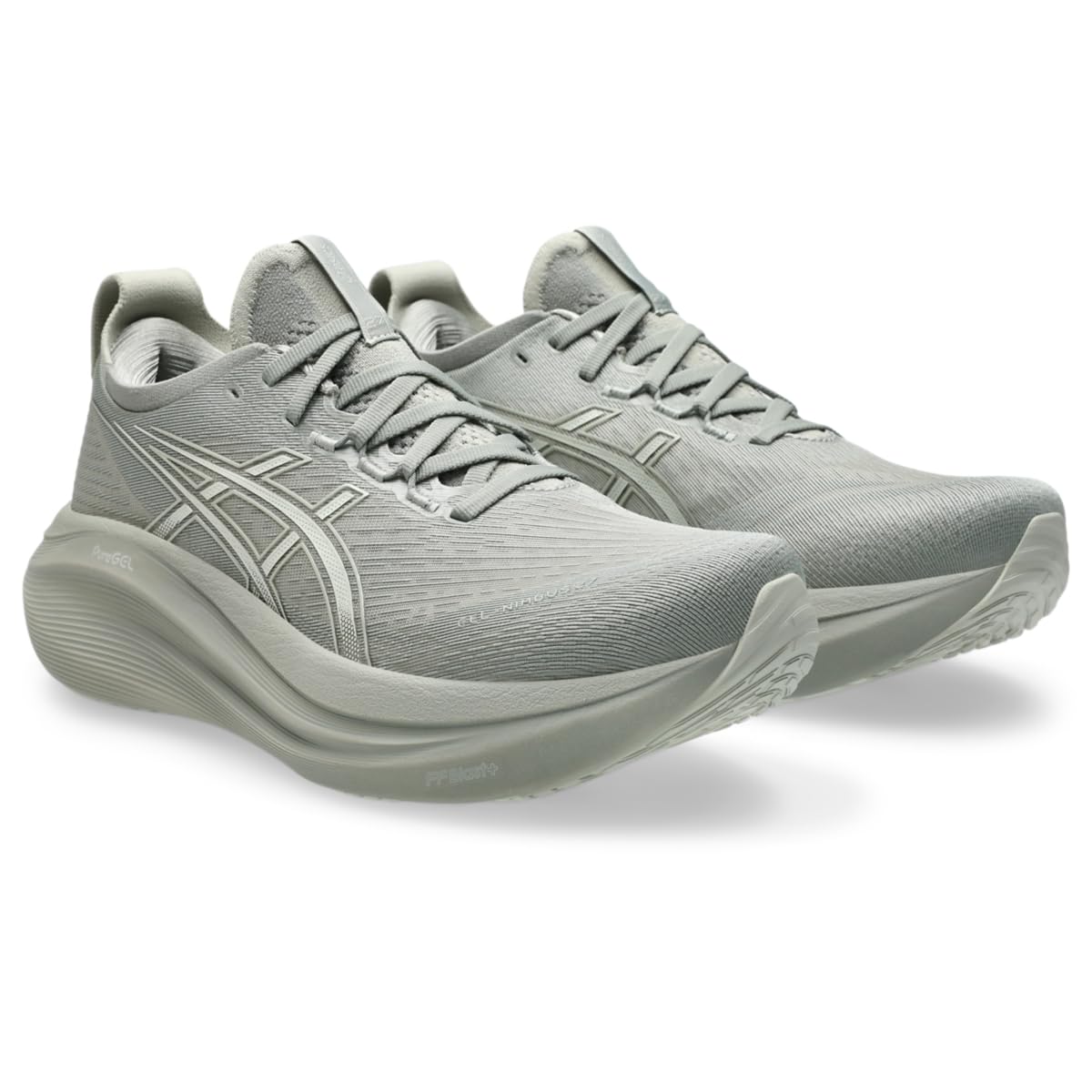 ASICS Men's Gel-Nimbus 27 Running Shoe, 9.5, Seal Grey/Lake Grey