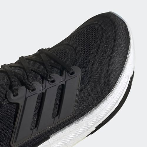 adidas Men’s Ultraboost Light Running Shoes (Ultraboost 23) Black/Black/Crystal White 4