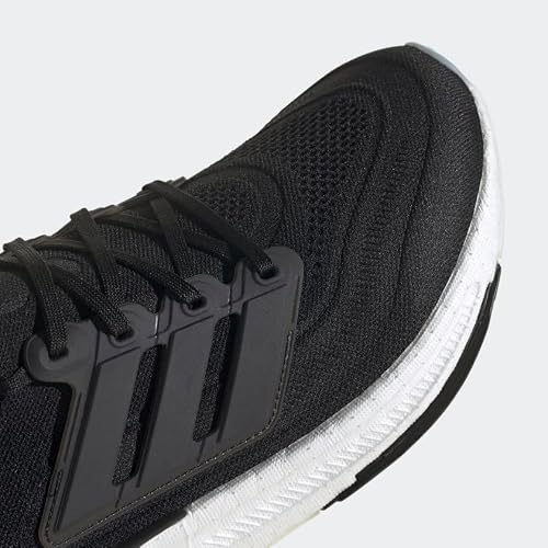 adidas Men’s Ultraboost Light Running Shoes (Ultraboost 23) Black/Black/Crystal White 6
