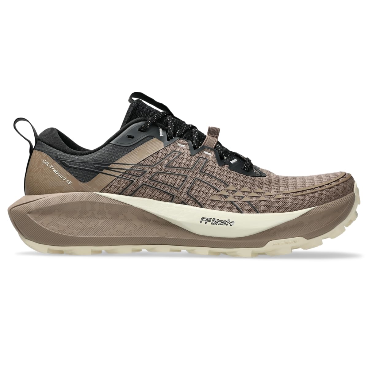 ASICS Men's Gel-Trabuco 13 Running Shoes, 7.5, Taupe Grey/Black - alternate product view 8