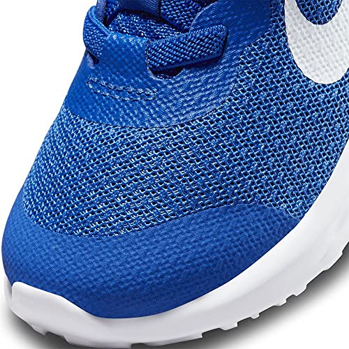 Nike Revolution 6 Nn (GS), Unisex Children's Gymnastics Shoes, Game Royal White Black, 5 US