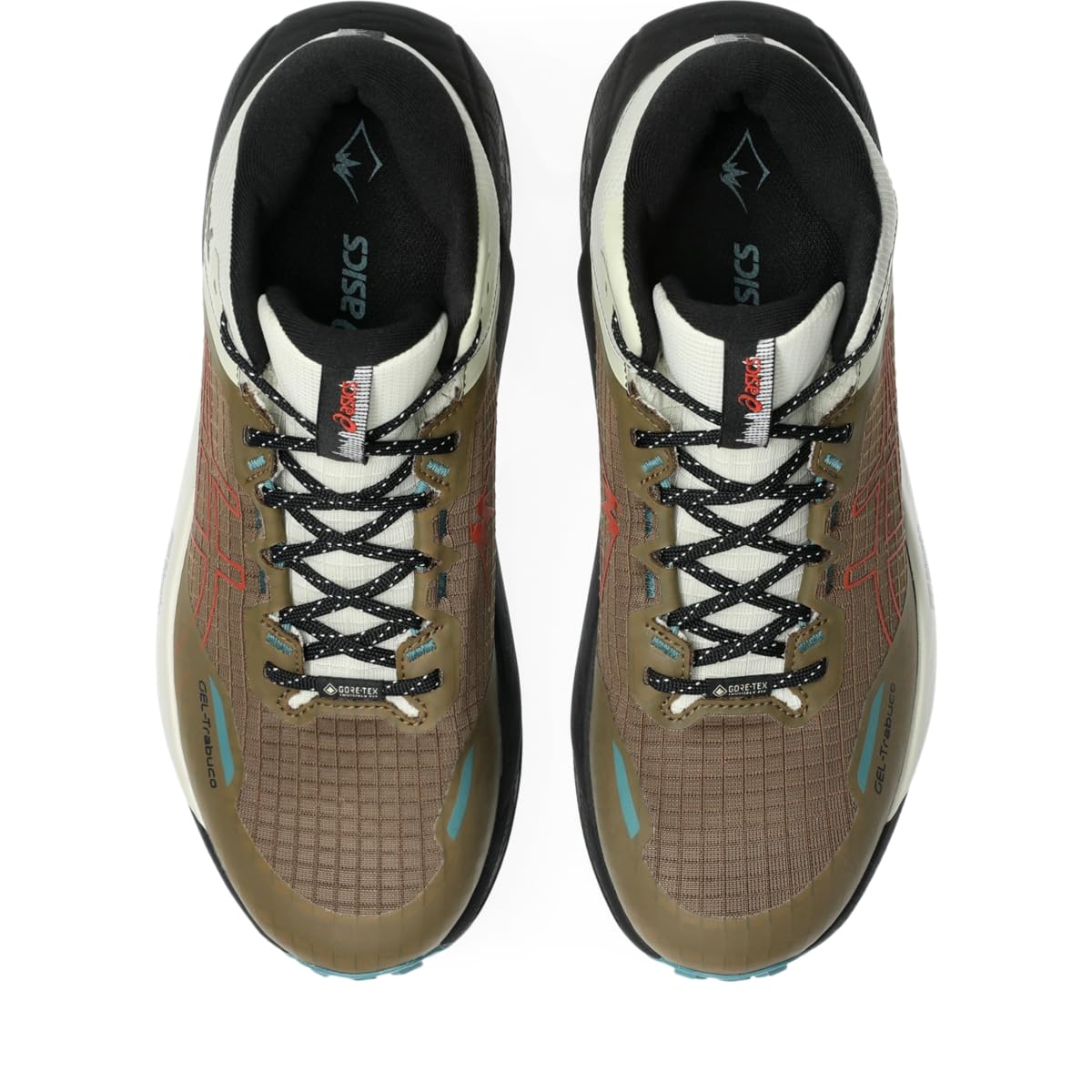 ASICS Men's Gel-Trabuco MT GTX Trail Running Shoes, 6, Clay Canyon/Spice Latte - alternate product view 6