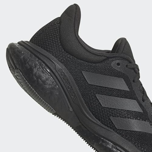 Adidas Womens SolarGlide 5 Black/Grey/Carbon 8.5