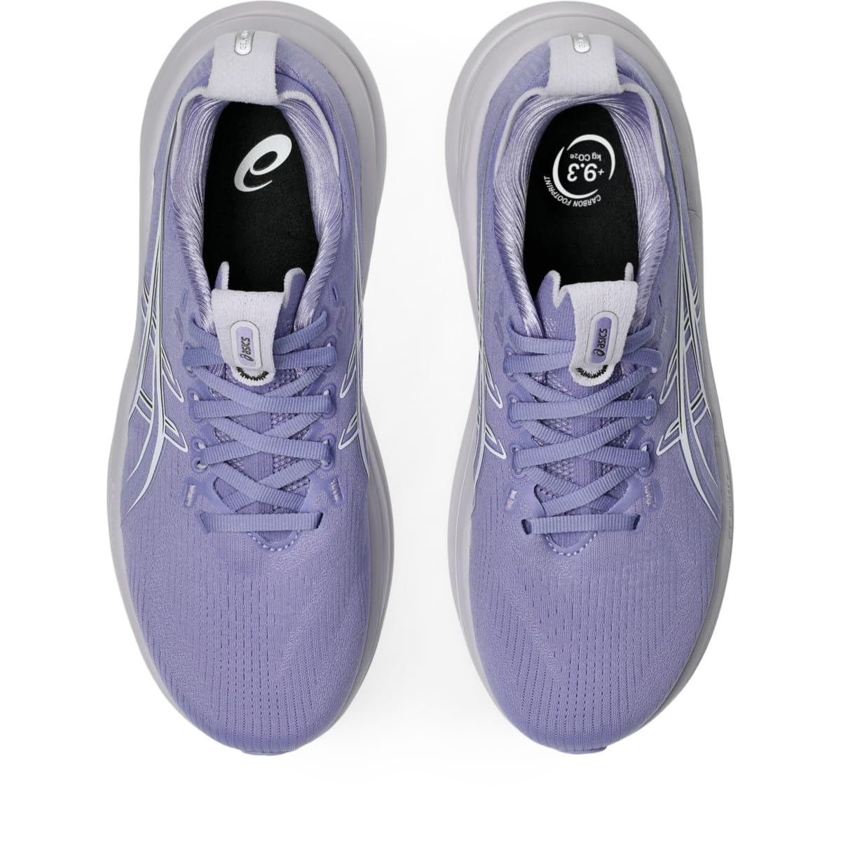 ASICS Women's Gel-Nimbus 28 Running Shoes, 5.5, Bluebell/White