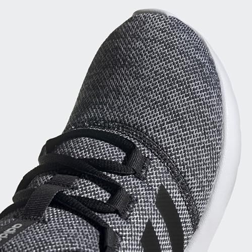 adidas Women's Cloudfoam Pure 2.0 Running Shoes, Black/Black/White, 6.5