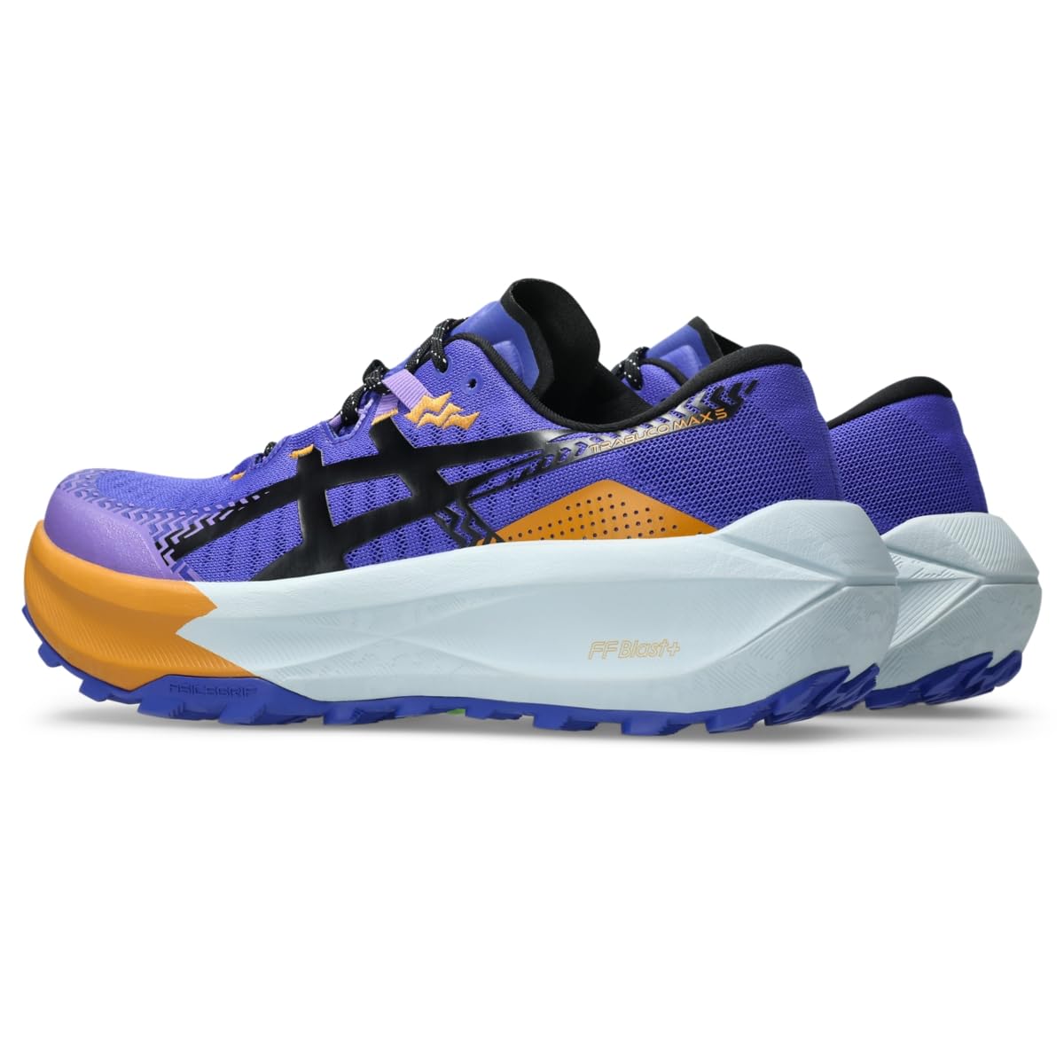 ASICS Men's Trabuco MAX 5 Trail Running Shoes, 7, Cobalt Burst/Black - alternate product view 3