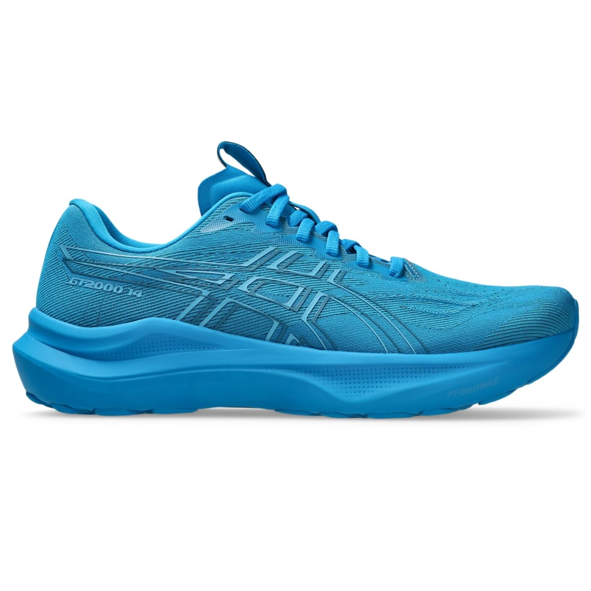 ASICS Men's GT-2000 14 Running Shoes, 9.5, Aegean Blue/SABA Blue