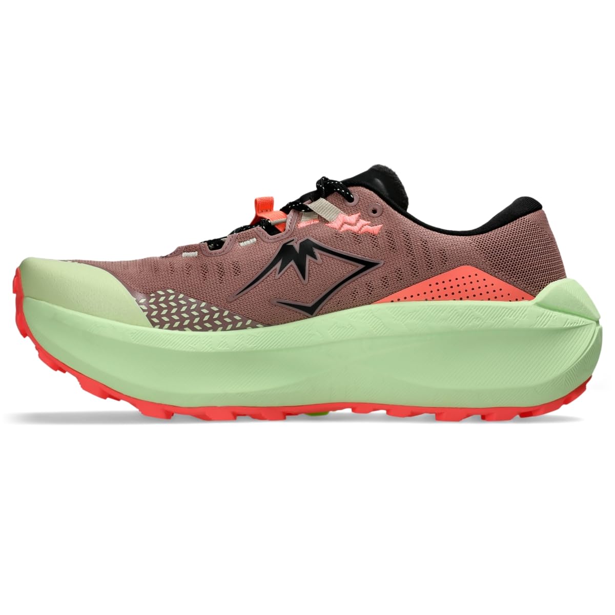 ASICS Men's Trabuco MAX 5 Running Shoes, 10.5, UMEBOSHI/Black - alternate product view 4