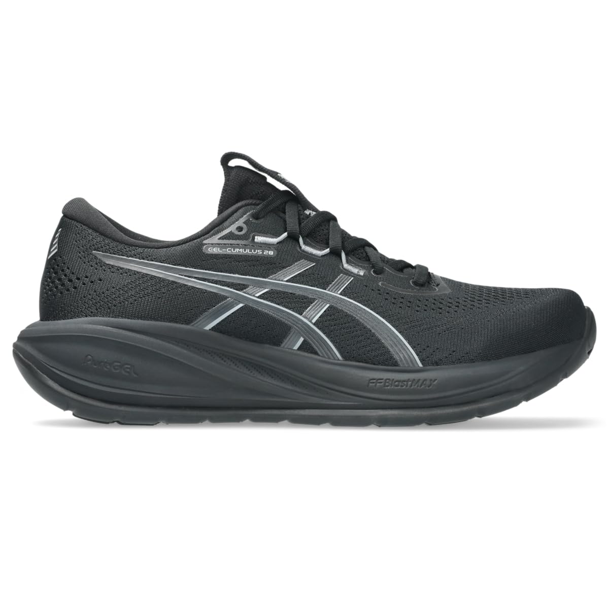 ASICS Men's Gel-Cumulus 28 Running Shoes, 10.5, Black/Carrier Grey - alternate product view 8