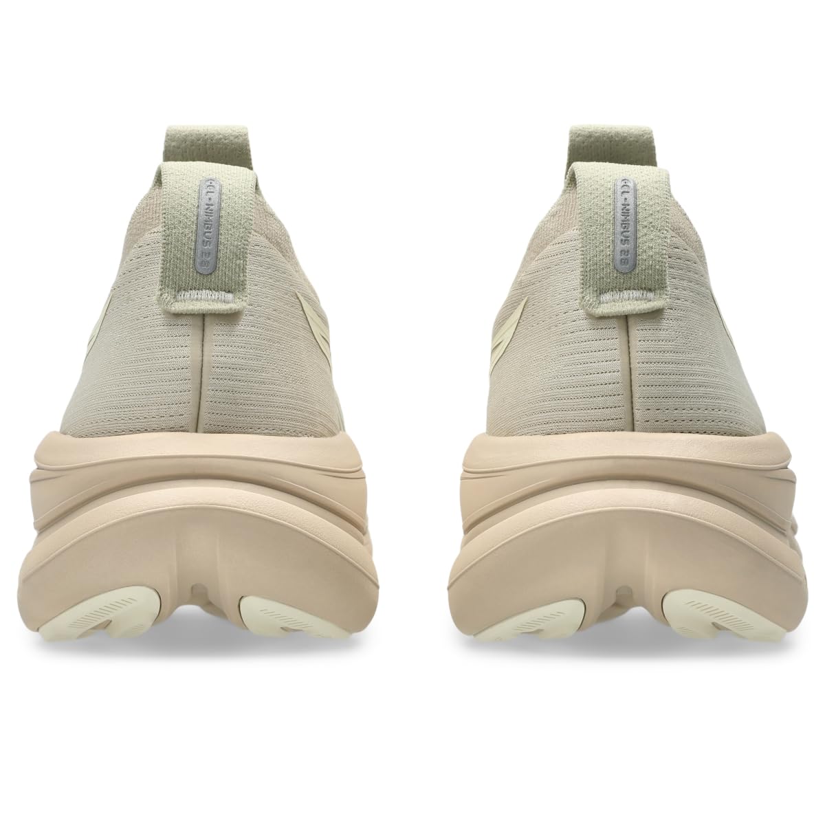 ASICS Men's Gel-Nimbus 28 Running Shoes, 10.5, Feather Grey/Cream - alternate product view 5