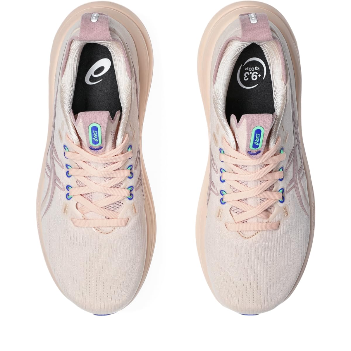 ASICS Women's Gel-Nimbus 28 Running Shoes, 5.5, Pearl Pink/MORGANITE