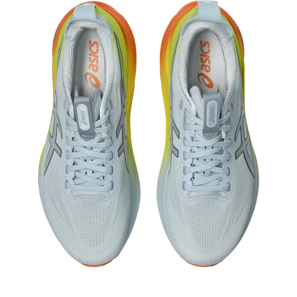 ASICS Men's Gel-Kayano 32 Running Shoes, 12, Sky/Lemon Spark