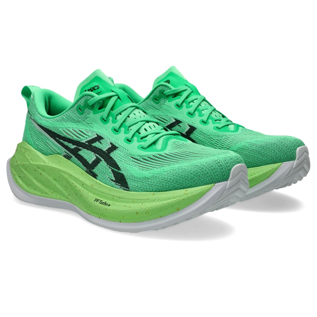 ASICS Unisex SUPERBLAST 2 EKIDEN Running Shoes, 10.5M / 12W, Vital Green/Black - alternate product view 2