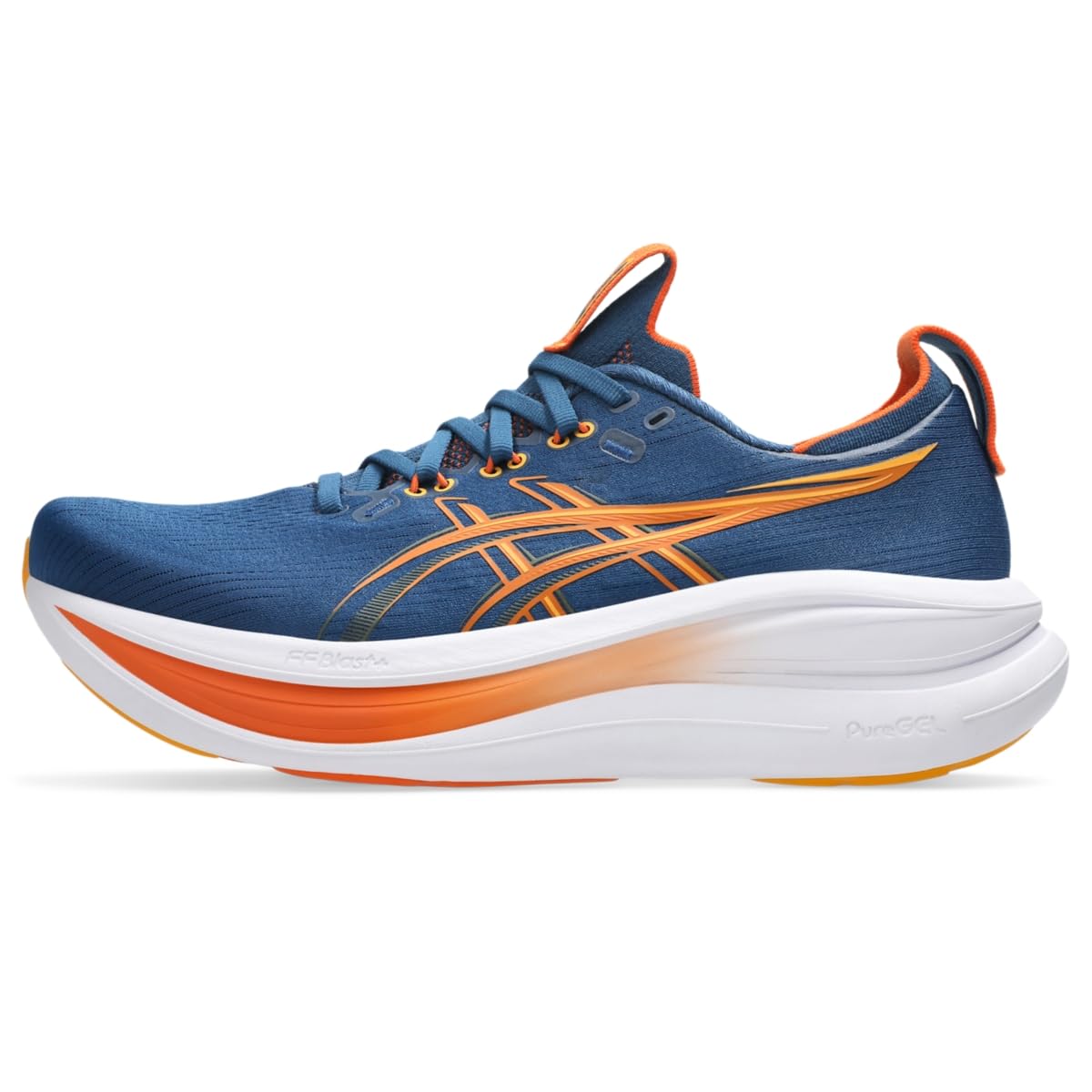 ASICS Men's Gel-Nimbus 28 Running Shoes, 10.5, Twilight Blue/ANZU - product image