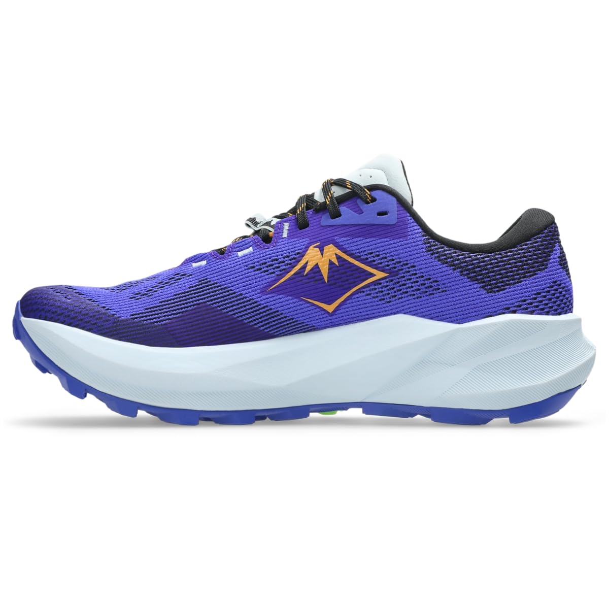 ASICS Men's Trabuco 14 Trail Running Shoes, 9.5, Cobalt Burst/Sandstorm