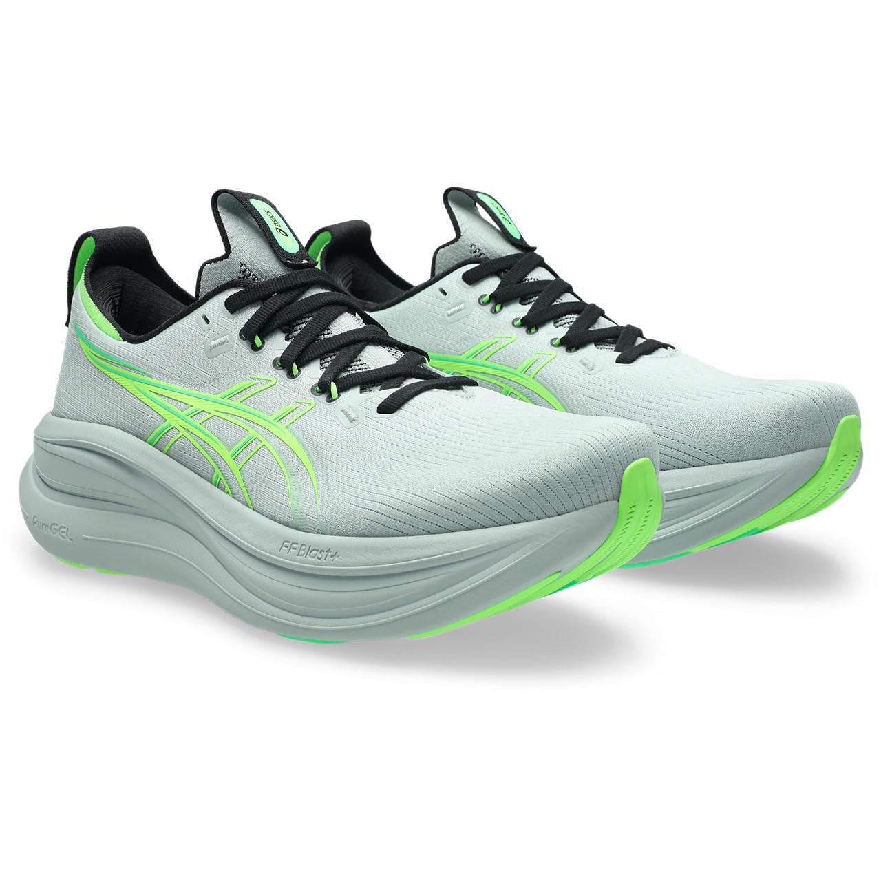ASICS Men's Gel-Nimbus 28Sneaker, Cold Moss Illuminate Green, 10.5 US - product image