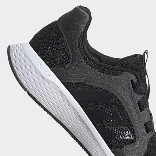 Adidas Women's Edge Lux 5 Running Shoe, Core Black/Core Black/Iron Metallic, 6.5
