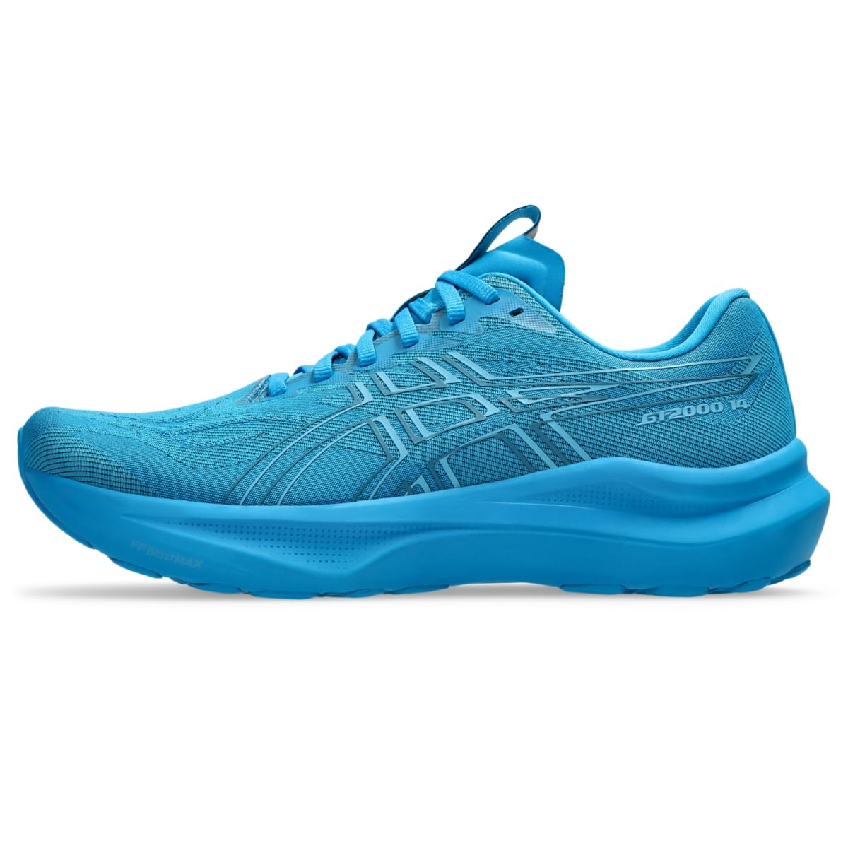 ASICS Men's GT-2000 14 Running Shoes, 9.5, Aegean Blue/SABA Blue