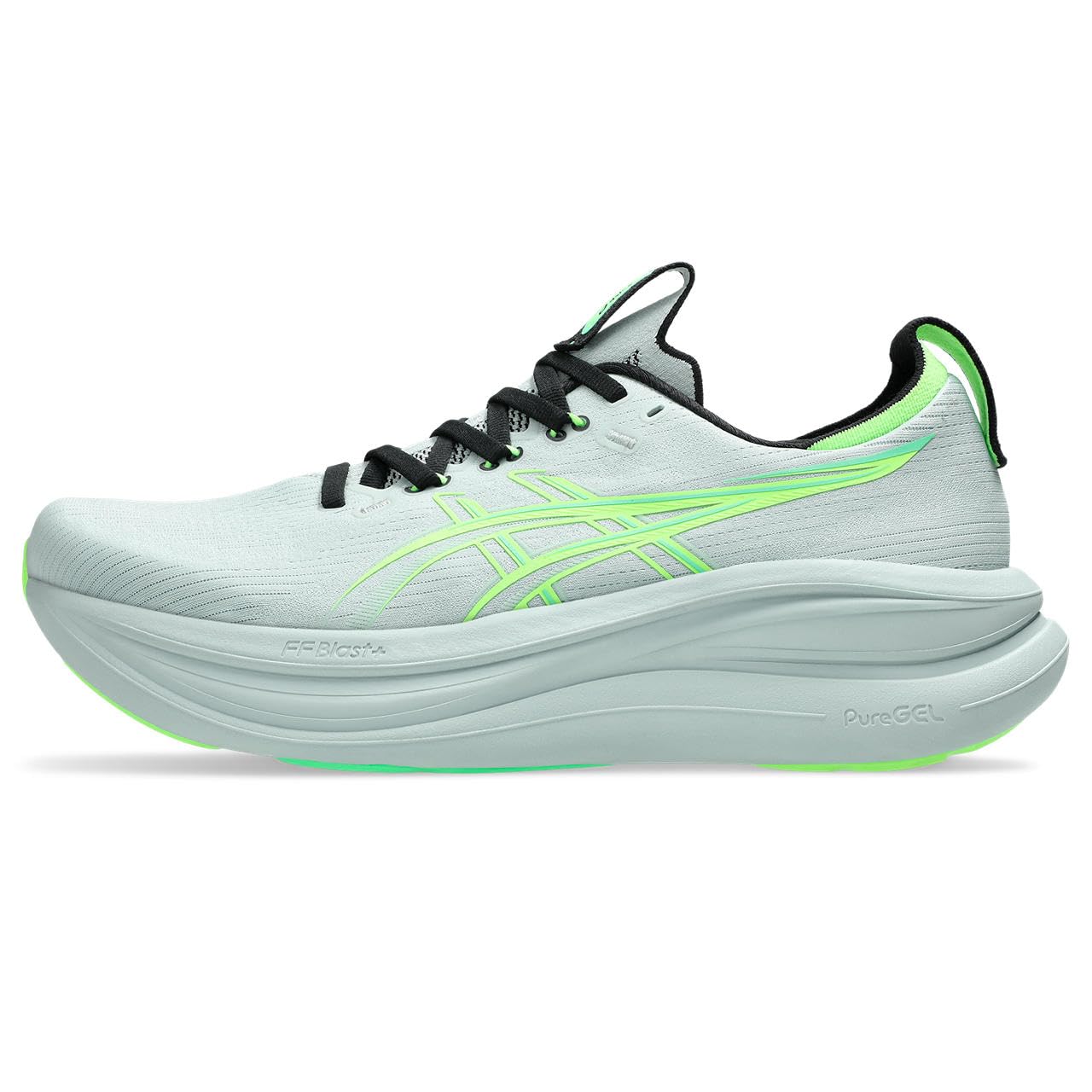 ASICS Men's Gel-Nimbus 28Sneaker, Cold Moss Illuminate Green, 10.5 US - alternate product view 5