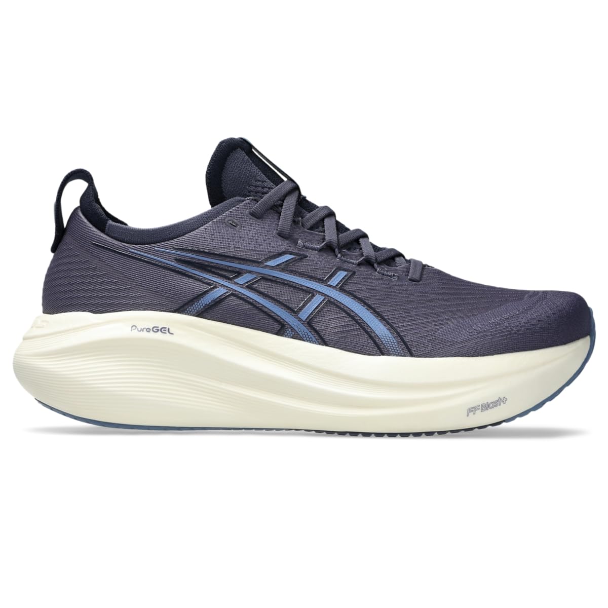 ASICS Men's Gel-Nimbus 27 Running Shoe, 11, Indigo Fog/Denim Blue