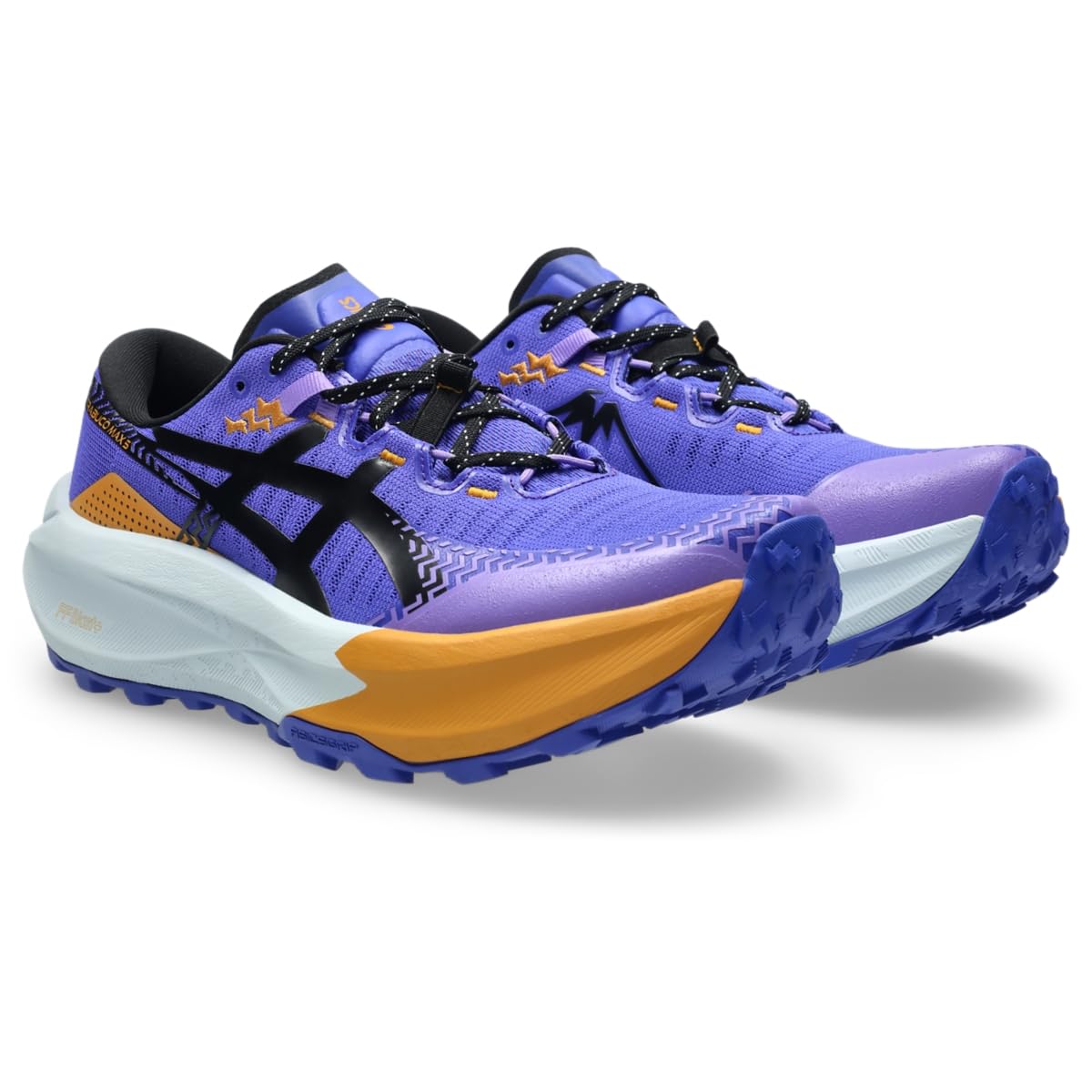 ASICS Men's Trabuco MAX 5 Trail Running Shoes, 7, Cobalt Burst/Black - alternate product view 2