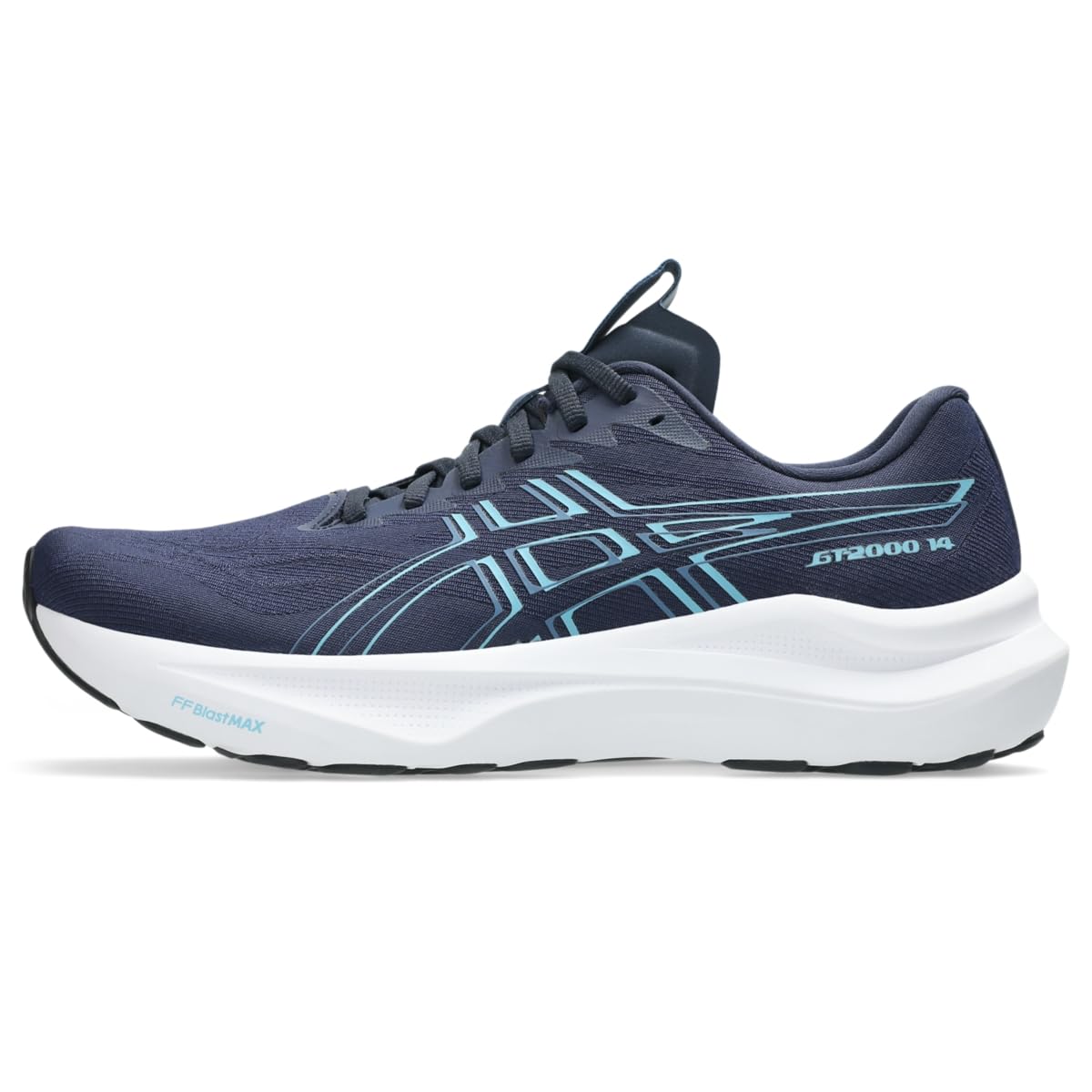 ASICS Men's GT-2000 14 Running Shoes, 10, Midnight/Stillwater - product image