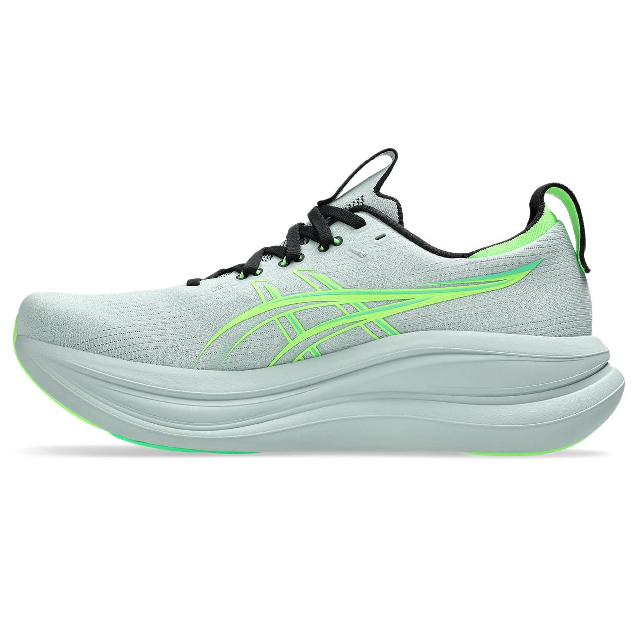 ASICS Men's Gel-Nimbus 28Sneaker, Cold Moss Illuminate Green, 10.5 US - alternate product view 4
