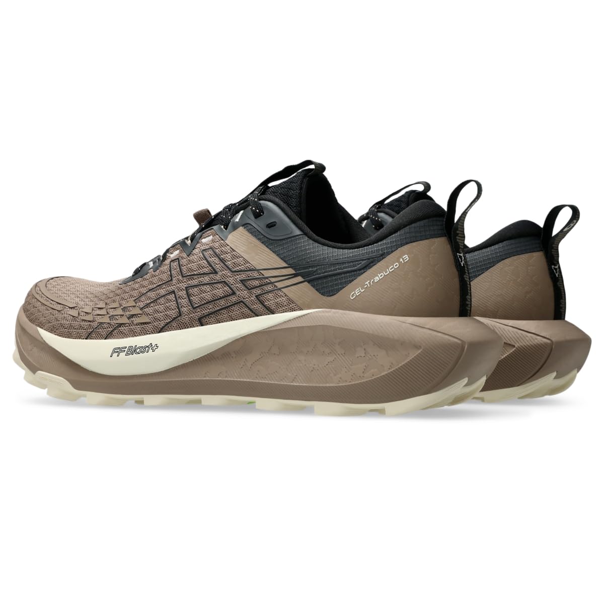 ASICS Men's Gel-Trabuco 13 Running Shoes, 7.5, Taupe Grey/Black - alternate product view 3