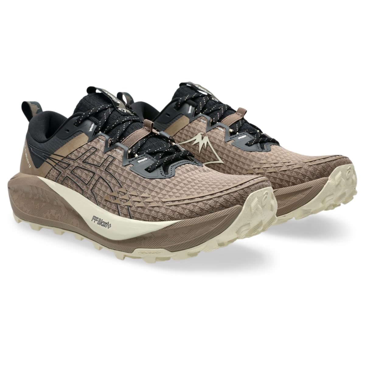 ASICS Men's Gel-Trabuco 13 Running Shoes, 7.5, Taupe Grey/Black - alternate product view 2