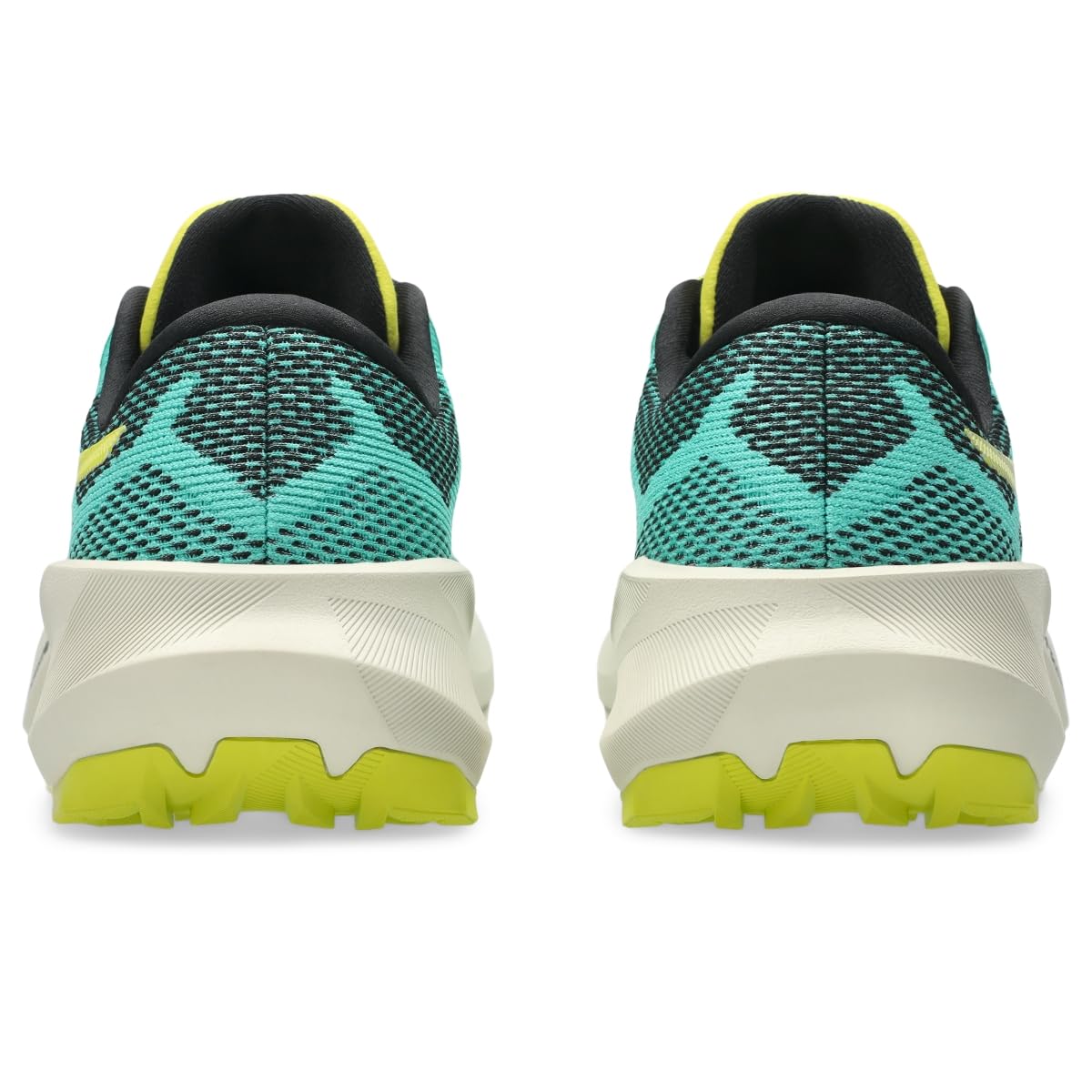 ASICS Men's Trabuco 14 Trail Running Shoes, 9.5, Aurora Green/Light DUST