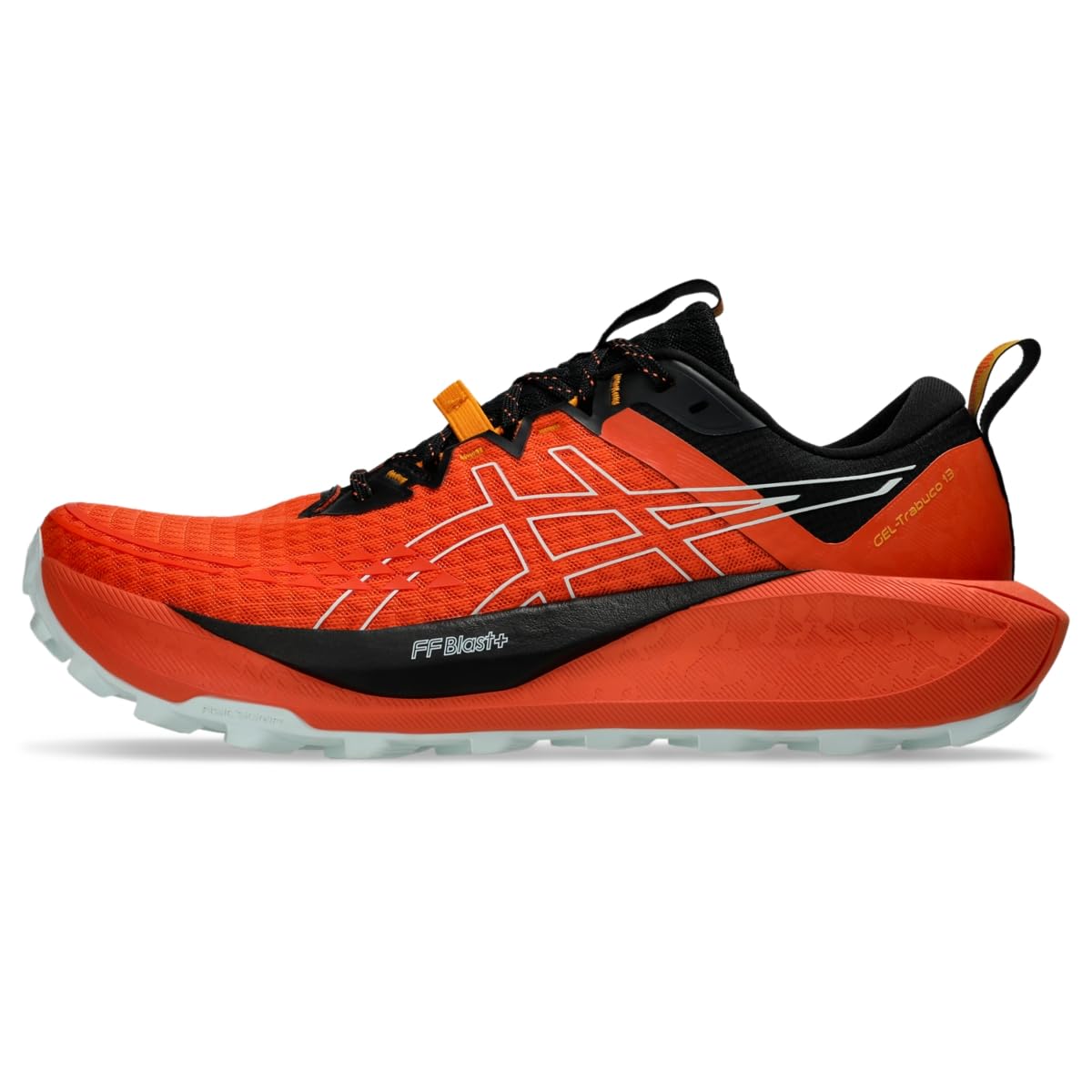 ASICS Men's Gel-Trabuco 13 Running Shoes, 7.5, NOVA Orange/Pure Aqua - product image